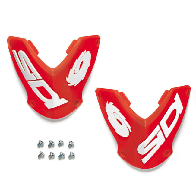 SIDI Spare Part - SIDI #90 Vortice Outer Shin Plate - Red Hover Image