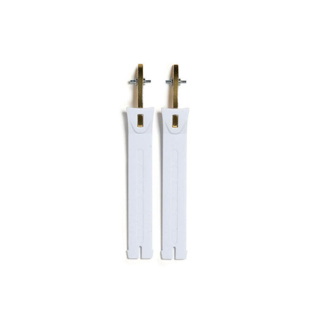 SIDI Spare Part - SIDI #33 Crossfire 1&2 Straps Long - Pair - White/Gold Hover Image