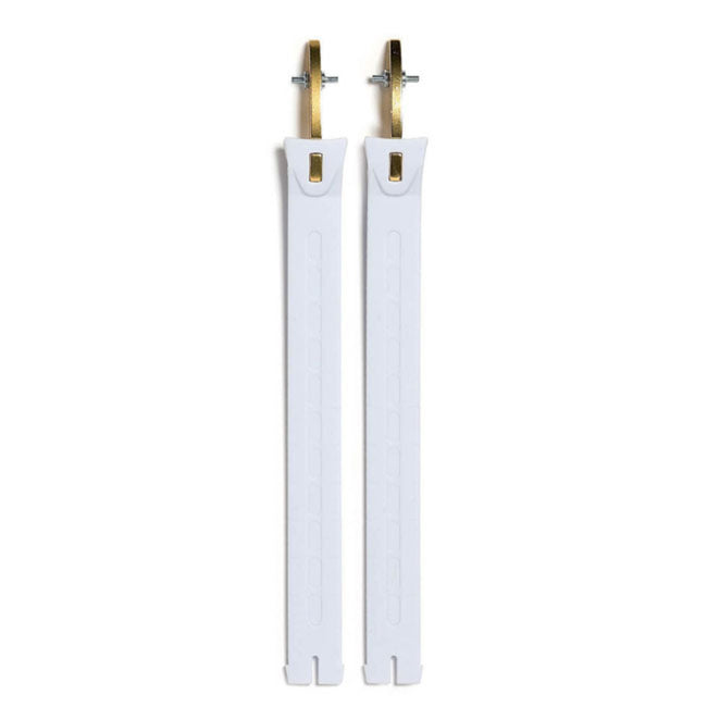 SIDI Spare Part - SIDI #34 Crossfire Extra Long Straps - 205mm - Pair - White/Gold Hover Image
