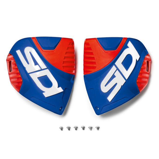 SIDI Spare Part - SIDI #153 Crossfire 3 Shin Plate - Blue/Red/White Hover Image