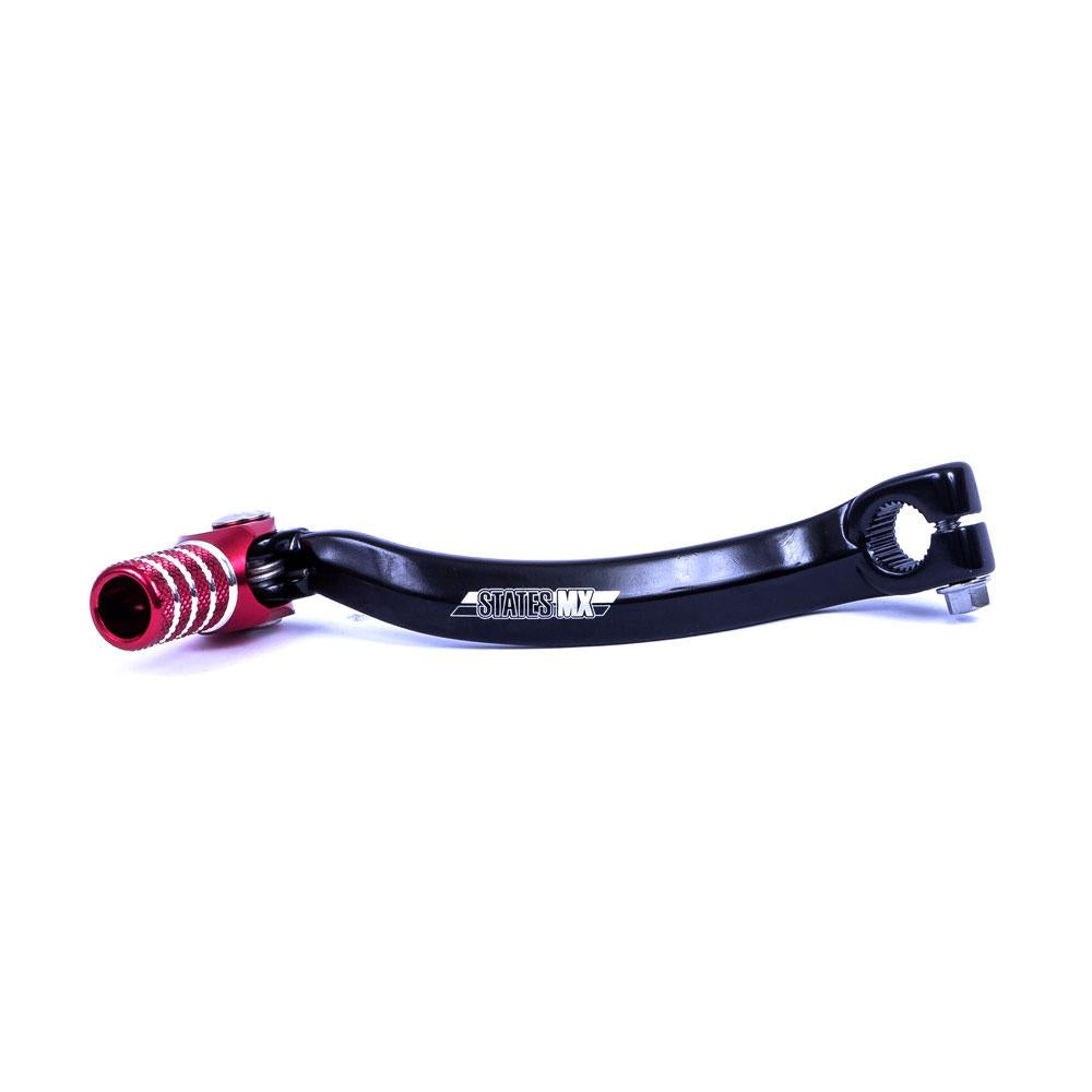 STATES MX FORGED GEAR LEVER - HONDA - RED (70-FGL-C29R)