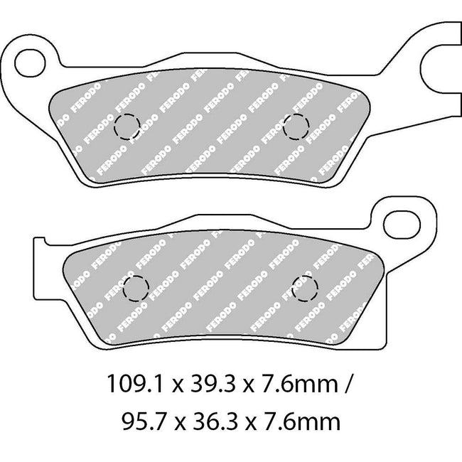 FERODO Disc Pad Set - FDB2274 SG Sinter Grip Sintered Compound - Off-Road Hover Image