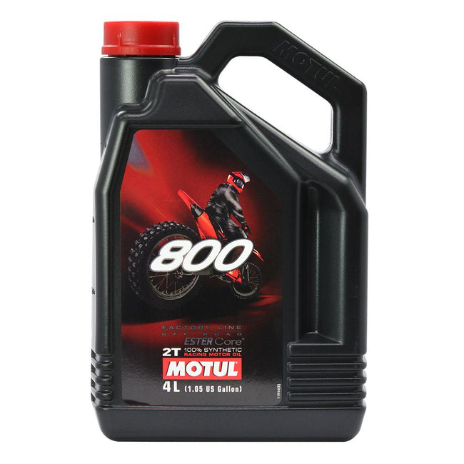 MOTUL 800 FACTORY LINE 2 STROKE OIL - 4 Litre Hover Image