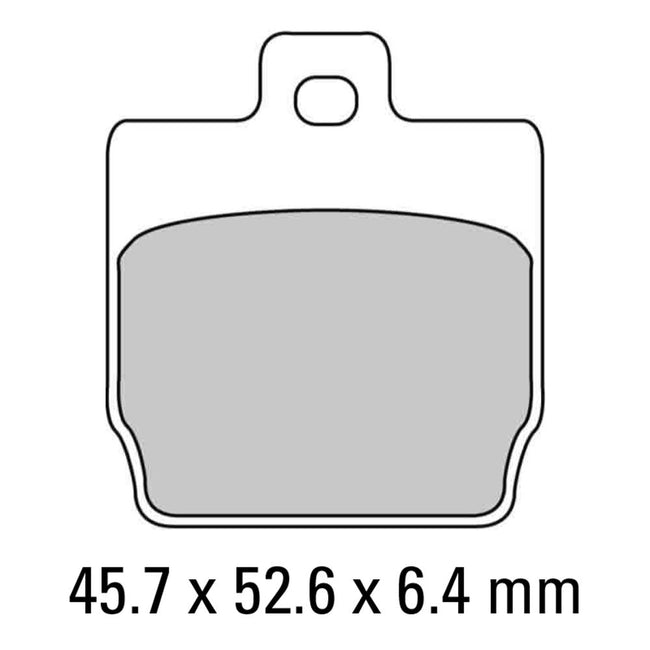 FERODO Disc Pad Set - FDB2062 AG Argento Non Sintered Compound Hover Image