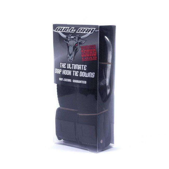 TIE DOWN SET - BULLBAR - BLACK Main Image