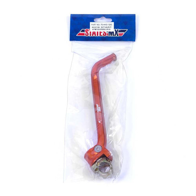 STATES MX ALLOY KICKSTART LEVER - KTM - ORANGE (70-HKS-126E) Main Image