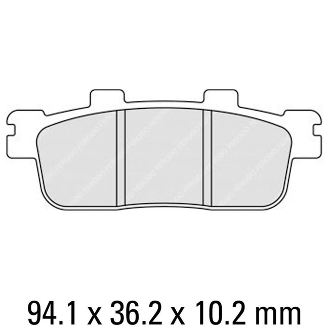 FERODO Disc Pad Set - FDB2226 EF ECO Friction Non Sintered Compound Hover Image