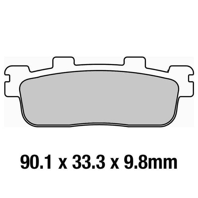 FERODO Disc Pad Set - FDB2248 EF ECO Friction Non Sintered Compound Hover Image