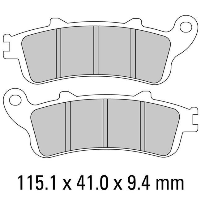 FERODO Disc Pad Set - FDB2075 ST Sinter Grip Sintered Compound - Road Hover Image