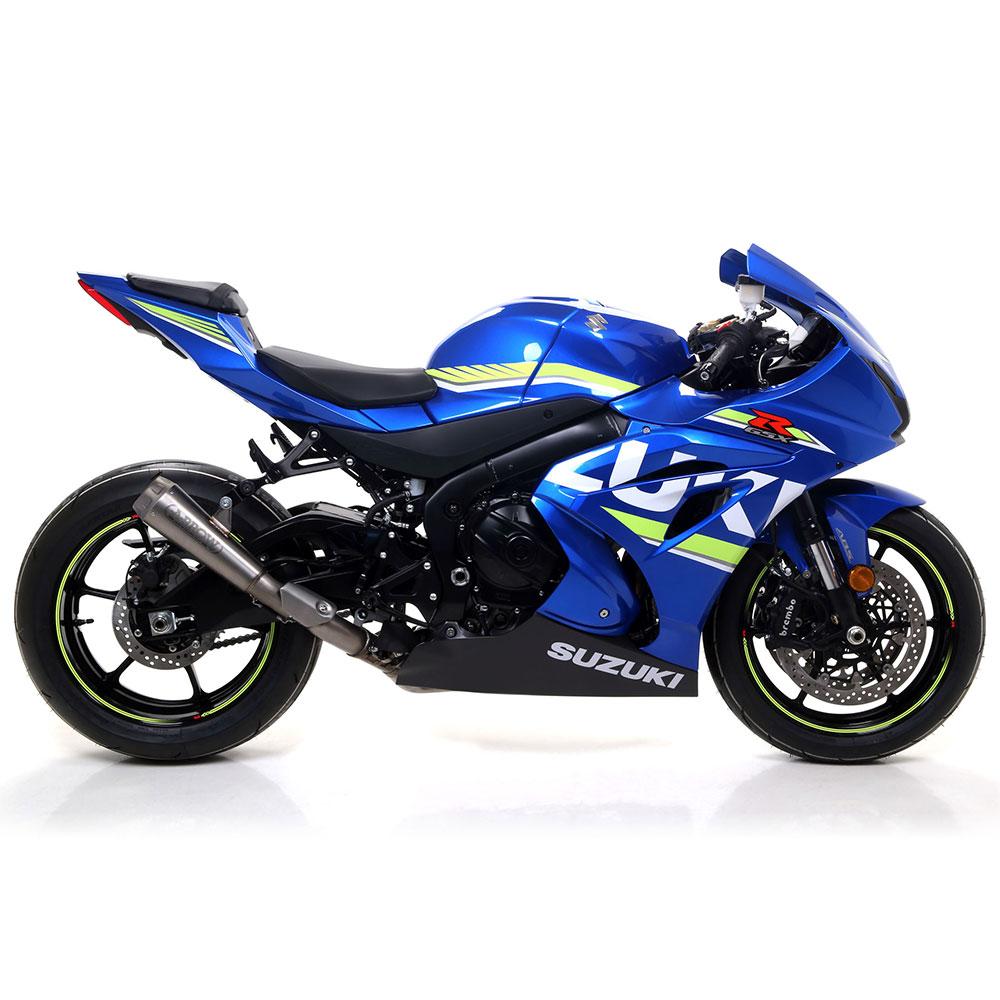 ARROW Silencer 71207PR [AOE]: PRO-RACE TITANIUM W TI E/C - SU GSX-R1000/R 17>20