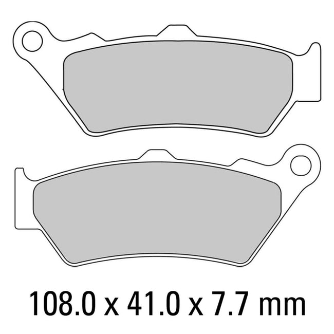 FERODO Disc Pad Set - FDB2006 EF ECO Friction Non Sintered Compound Hover Image