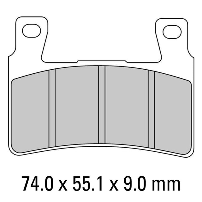 FERODO Disc Pad Set - FDB2079 ST Sinter Grip Sintered Compound - Road Hover Image