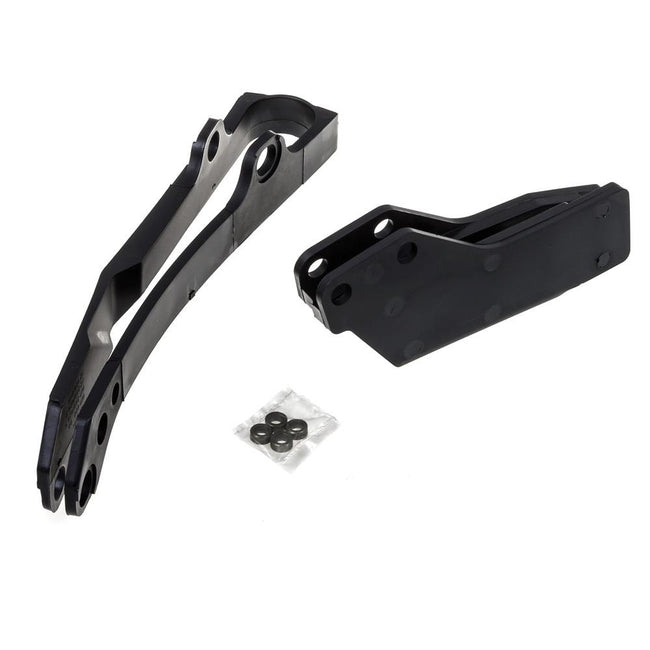 POLISPORT CHAIN GUIDE & SLIDER KIT YAMAHA YZ125/250 03-04 - BLACK Hover Image