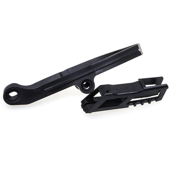 POLISPORT CHAIN GUIDE & SLIDER KIT KAWASAKI KX250F 09-16/KX450F 09-15 - BLACK Hover Image