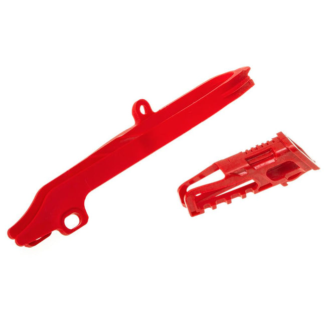 POLISPORT CHAIN GUIDE & SLIDER KIT HONDA CRF250R 11-13/CRF450R 11-12 - RED Hover Image