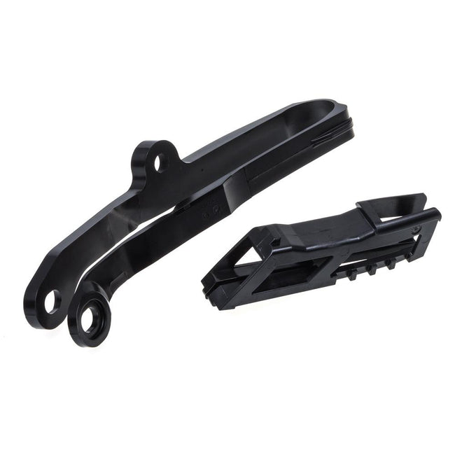 POLISPORT CHAIN GUIDE & SLIDER KIT KAWASAKI KX250F 17/KX450F 16-17 - BLACK Hover Image