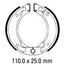 FERODO ECO  Brake Shoe Set - FSB738 EF