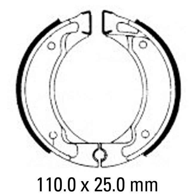 FERODO ECO  Brake Shoe Set - FSB738 EF Hover Image