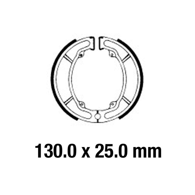 FERODO Brake Shoe Set - FSB841 Hover Image
