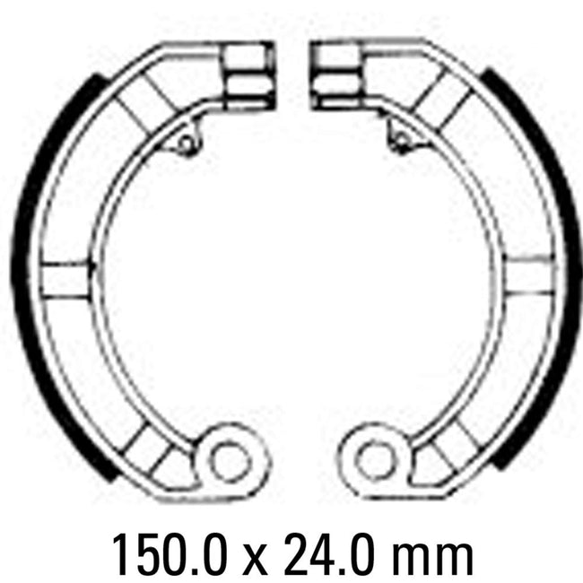 FERODO ECO  Brake Shoe Set - FSB874 EF Hover Image