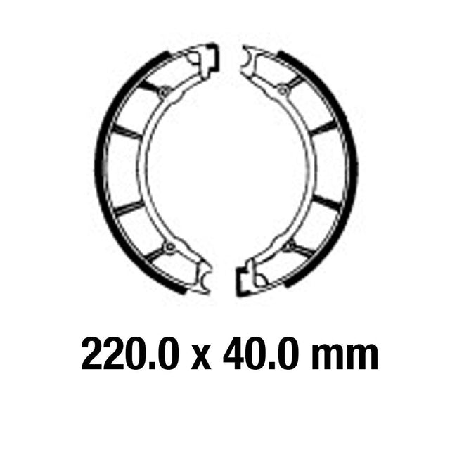 FERODO Brake Shoe Set - FSB880 Hover Image