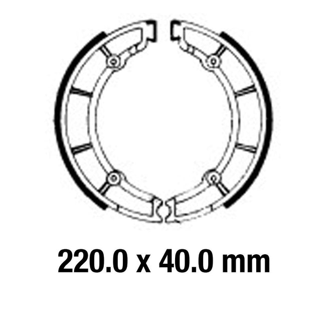 FERODO Brake Shoe Set - FSB881 Hover Image