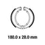 FERODO Brake Shoe Set - FSB924