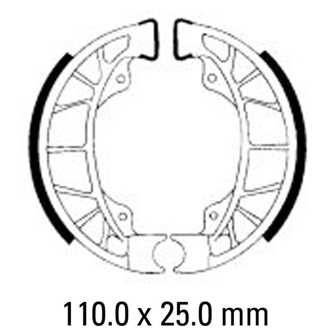 FERODO ECO  Brake Shoe Set - FSB938 EF Hover Image