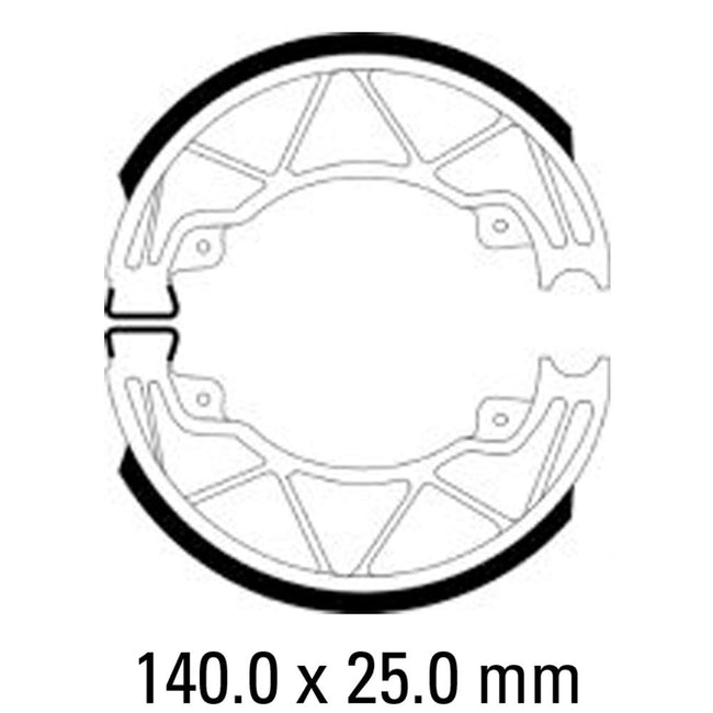 FERODO ECO  Brake Shoe Set - FSB954 EF Hover Image