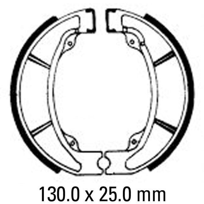 FERODO ECO  Brake Shoe Set - FSB963 EF Hover Image