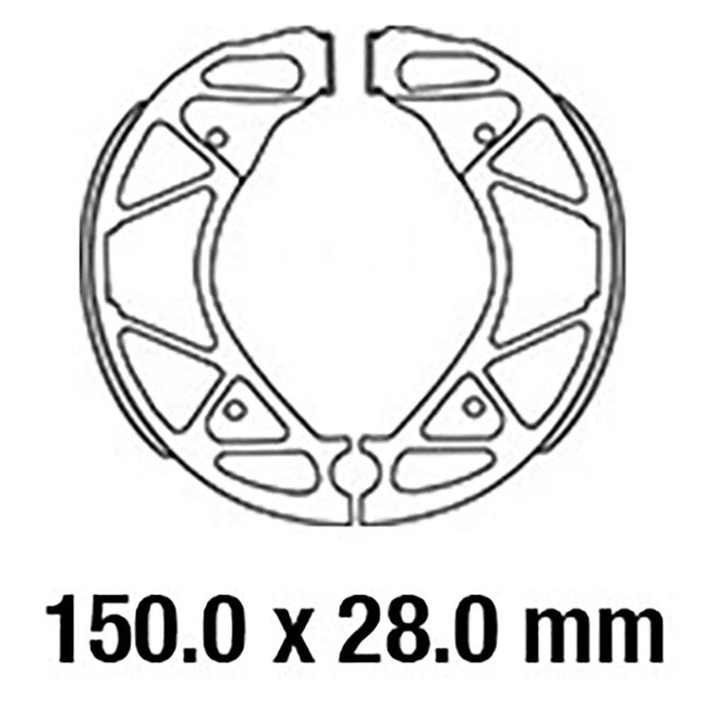 FERODO Brake Shoe Set - FSB967 Hover Image