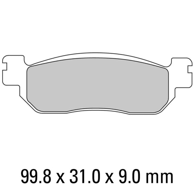 FERODO Disc Pad Set - FDB2083 ST Sinter Grip Sintered Compound - Road Hover Image