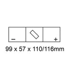 ROADSTAR 6N6-3B BATTERY 6V Flood Cell 6Ah
