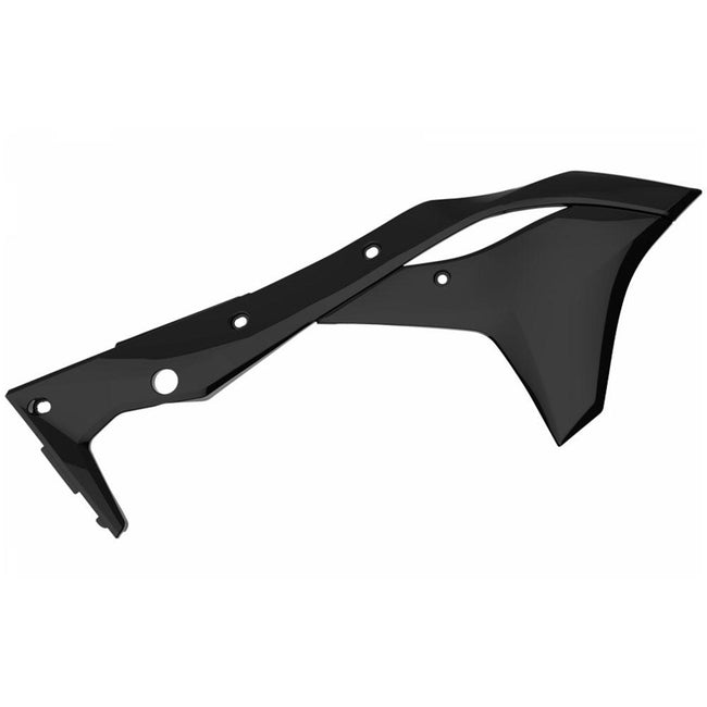 POLISPORT RADIATOR SHROUDS KAWASAKI KX250F 2017 - BLACK Hover Image