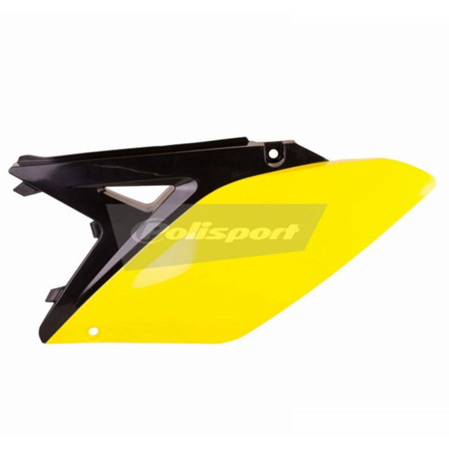 POLISPORT SIDE COVERS SUZUKI RM-Z250 10-18 - BLACK/YELLOW Hover Image