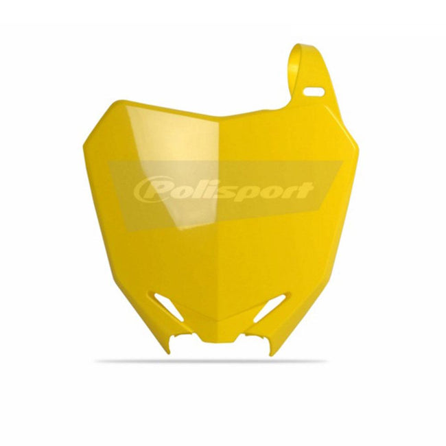 POLISPORT FRONT NUMBER PLATE SUZUKI RM-Z250 10-17/RM-Z450 08-17 - YELLOW Hover Image