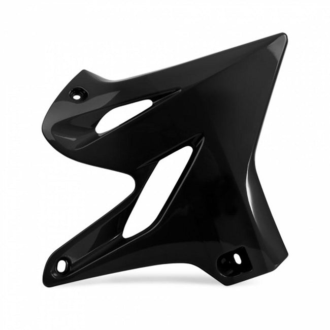 POLISPORT RADIATOR SHROUDS YAMAHA YZ125/250 15-21 - BLACK Hover Image