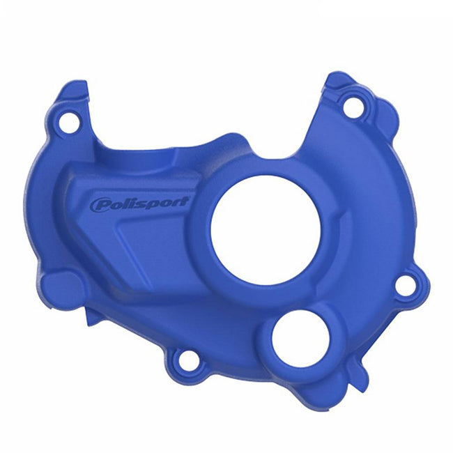 POLISPORT IGNITION COVER PROTECTOR YAMAHA YZ250F 14-18 - BLUE Hover Image