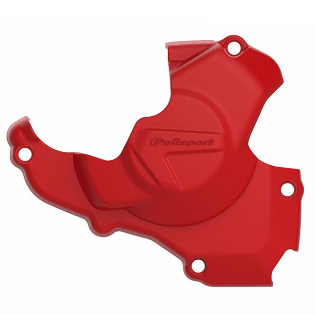 POLISPORT IGNITION COVER PROTECTOR HONDA CRF450R 10-16 - RED Hover Image
