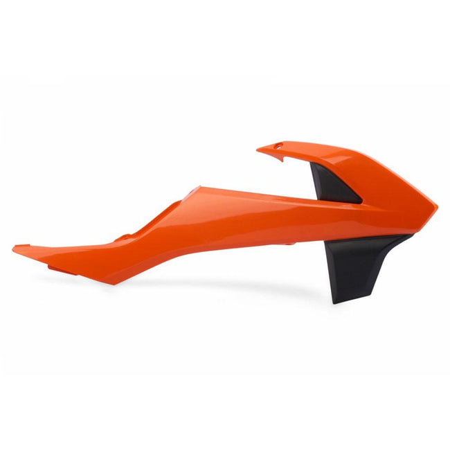 POLISPORT RADIATOR SHROUDS KTM 65 SX 16-17 - ORANGE/BLACK Hover Image