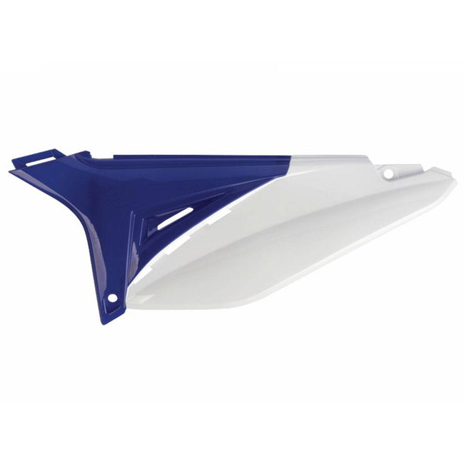 POLISPORT SIDE COVERS SHERCO - BLUE/WHITE Hover Image