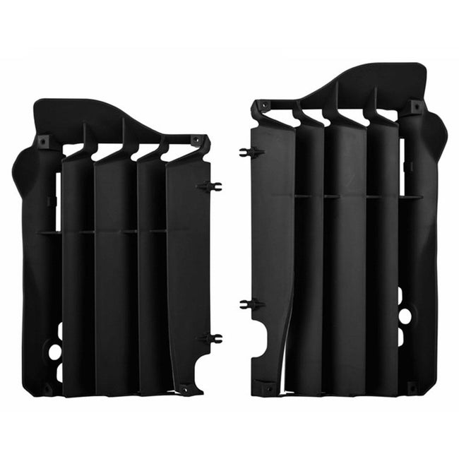 POLISPORT RADIATOR LOUVERS HONDA CRF250R 16-17/CRF450R 15-16 - BLACK Hover Image