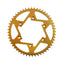 JT  ALLOY RACING SPROCKET - 49T 520P - GOLD (30-A04-49A)