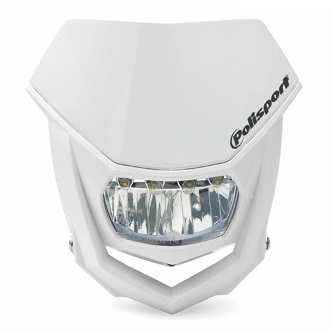 POLISPORT HALO LED HEADLIGHT - WHITE Hover Image