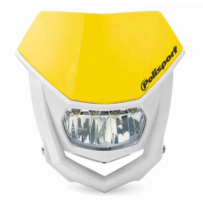 POLISPORT HALO LED HEADLIGHT - YELLOW Hover Image