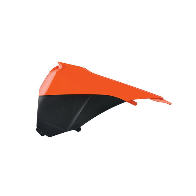 POLISPORT AIRBOX COVERS KTM SX/SX-F 13-15 - ORANGE/BLACK Hover Image