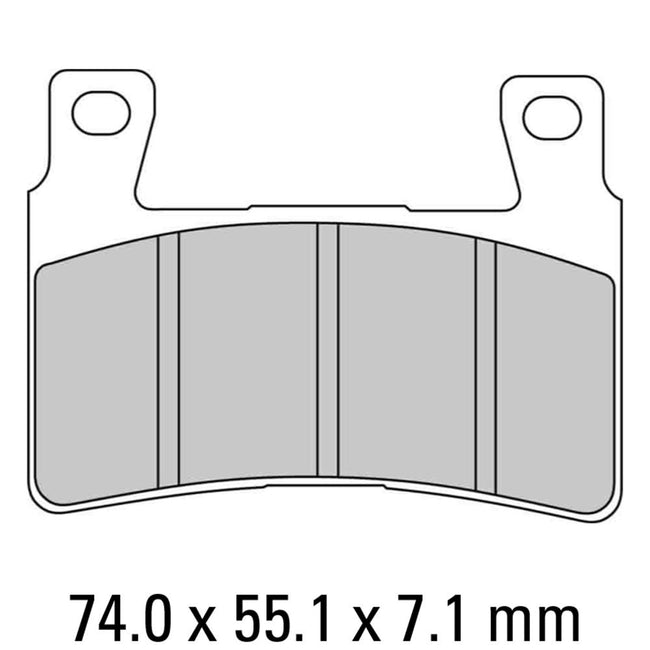 FERODO Race Brake Disc Pad Set - FDB2114 XRAC Hover Image
