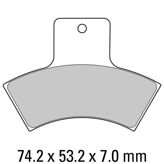 FERODO Disc Pad Set - FDB2121 SG Sinter Grip Sintered Compound - Off-Road Hover Image