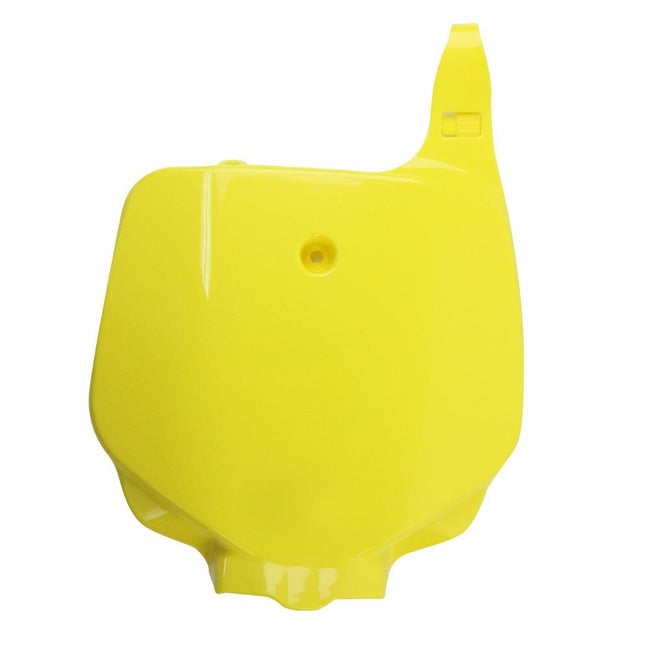 POLISPORT FRONT NUMBER PLATE SUZUKI RM100 03-06 - YELLOW Hover Image