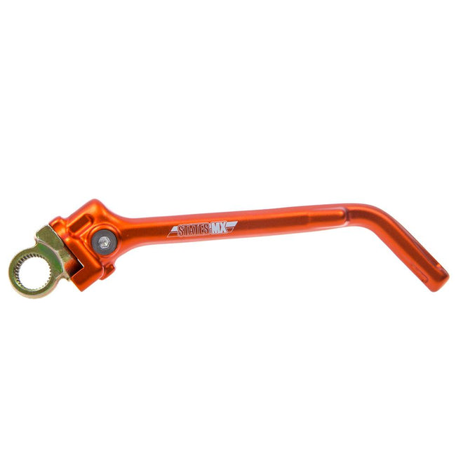 STATES MX ALLOY KICKSTART LEVER - KTM - ORANGE (70-HKS-128E) Hover Image